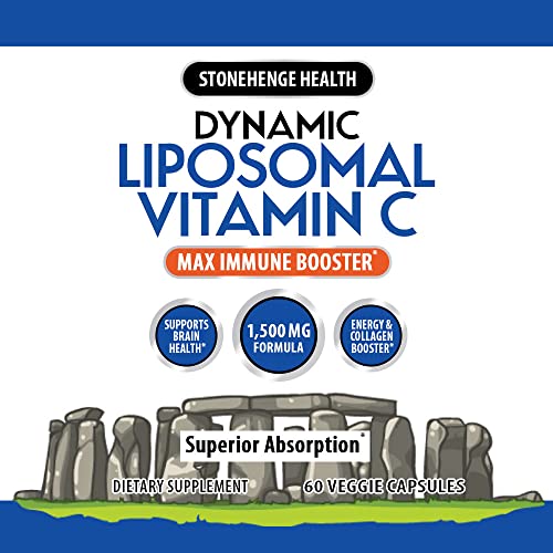 Dynamic Liposomal Vitamin C 1500mg 60 Capsules Advanced Formula