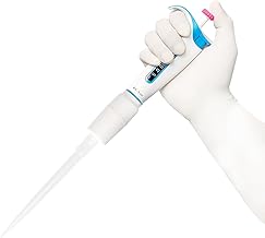 MICROLIT - Nero Ergonomic Micropipette, Single Channel Pipettors with Adjustable Volume, Accurate and Calibrated Lab Pipettes, Fully Autoclavable Pipettor, (1-10ml)