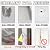 Spackle Wall Repair Kit with Drywall Patch, Wall Spackle Repair Paste, Wall Mending Agent Quick and Easy Solution to Fill The Holes for Home Wall, Plaster Dent Repair and Wood Scratch Repair