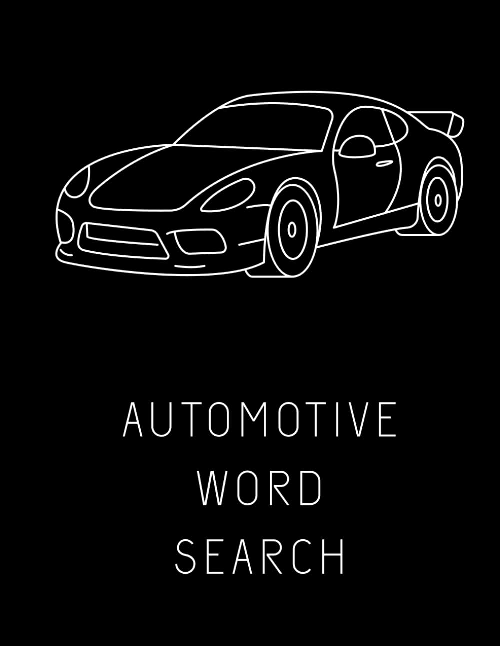 Automotive Word Search: Word Games for Car Lover | Cars Puzzels | Car Word Search