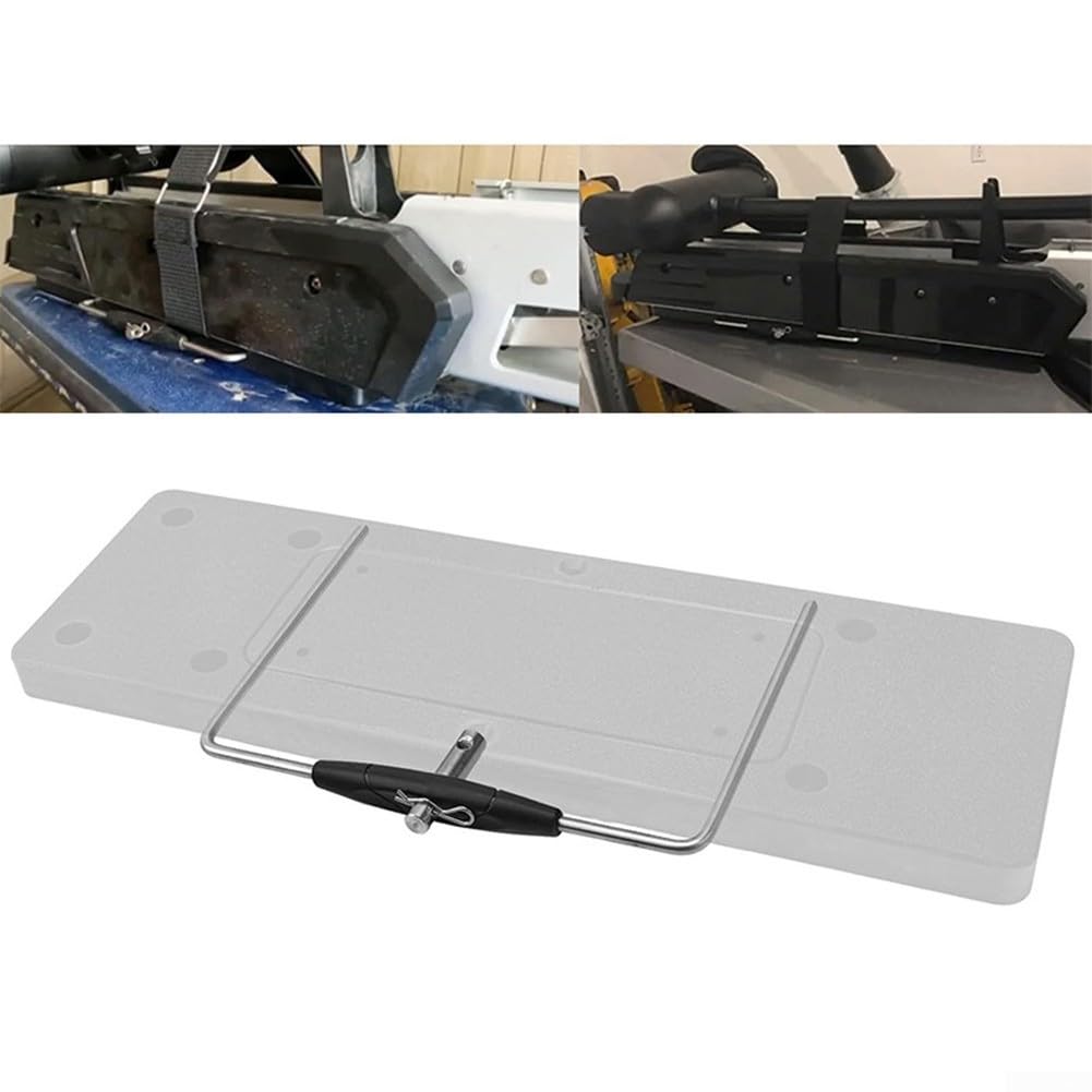 Mka-23 Staffa a sgancio rapido per motori Ultrex Maxxum Edge traina con maniglia di bloccaggio e perni in acciaio inox per installazione sicura del ponte della barca acqua dolce uso salata