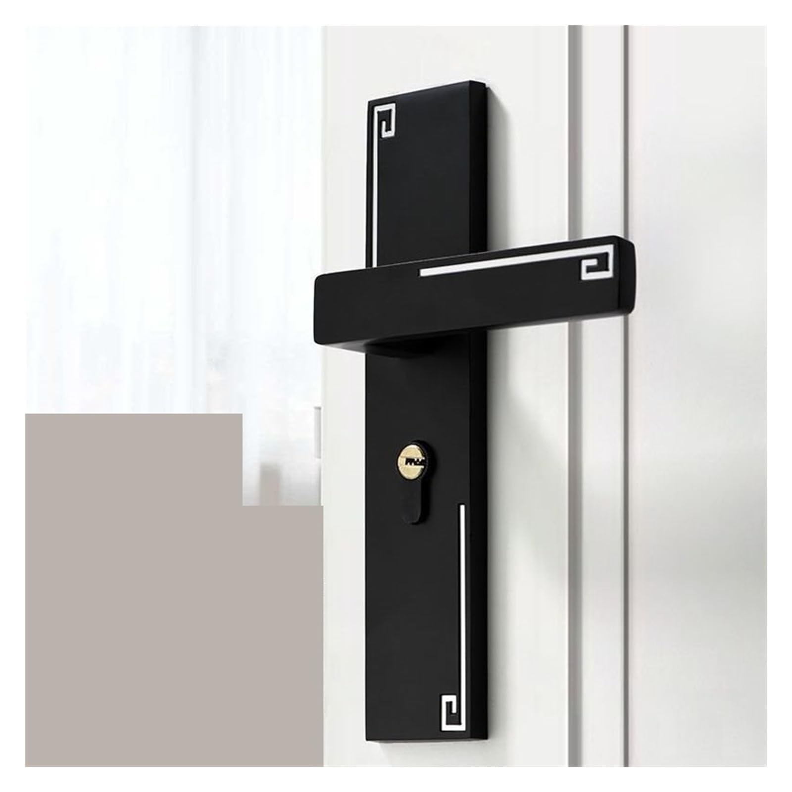Serrure porte intérieure bloquée ou bruyante résolue par ce kit de rechange de chambre 50mm