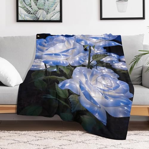 Couverture super douce et moelleuse fleur pour moments cocooning - 3