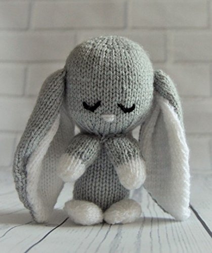 Knitting Pattern Baby Bunny Rabbit. Easter Animal Knitters Leaflet. Knit Cute Bunnies Handmade Gifts. UK Knitting Terms - Image 3