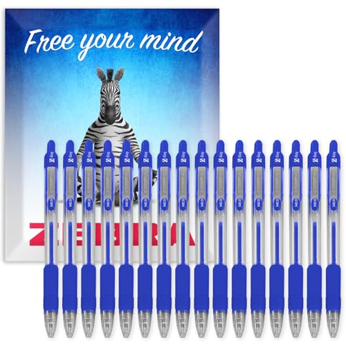 Zebra Z-Grip Smooth - Penne A Sfera Retrattili, Confezione Da 6 (3