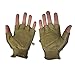 Maddog Tactical Half-Finger Paintball and Airsoft Gloves - Tan - Small/Medium