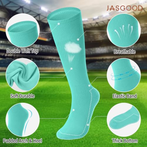 Image of Baseball Socks and Belt for Youth Adult Softball Socks Combo Elastic Waist Belt for Men Kids Boys Girls Women JASGOOD
