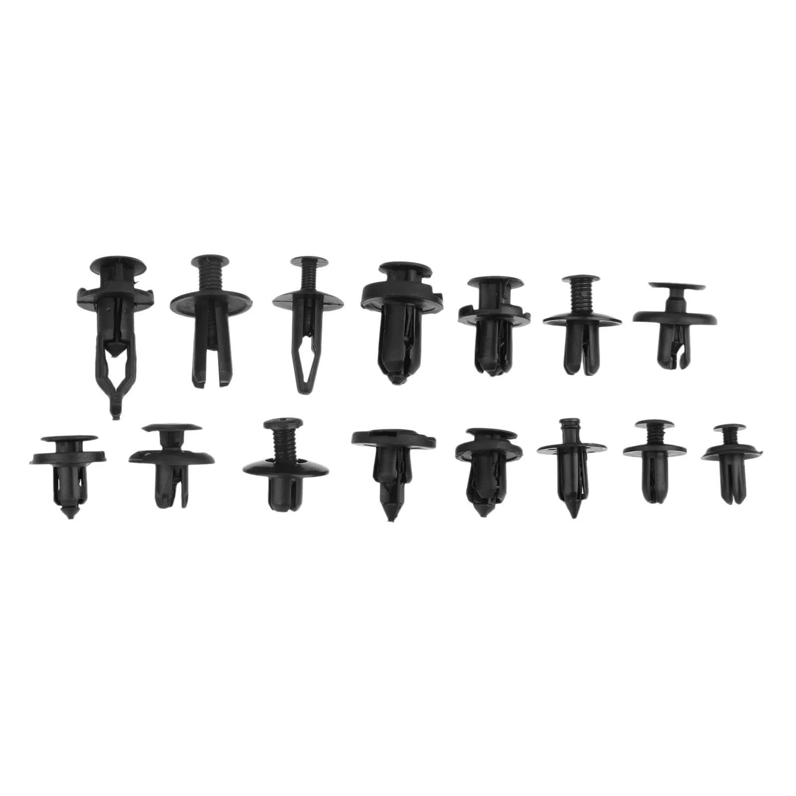 Viti e accessori 325 Pz 15 Tipo Misto Fissaggio Automatico Paraurti Per Auto Parafango Pinze Fermo Rivetto Pannello Di Rivestimento Della Porta Clip Per Honda Per Audi