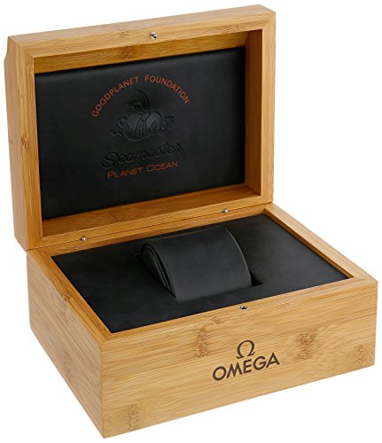 Omega Men's 23232442203001 Analog Display Automatic Self Wind Blue Watch3