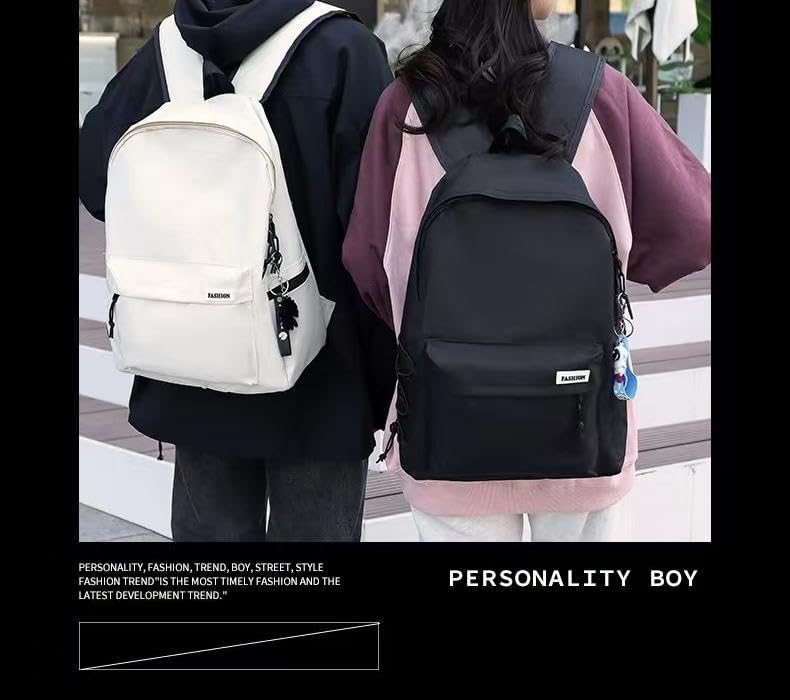 Travel Backpack with Game Torch Light Pendant, 18 inches (black)3