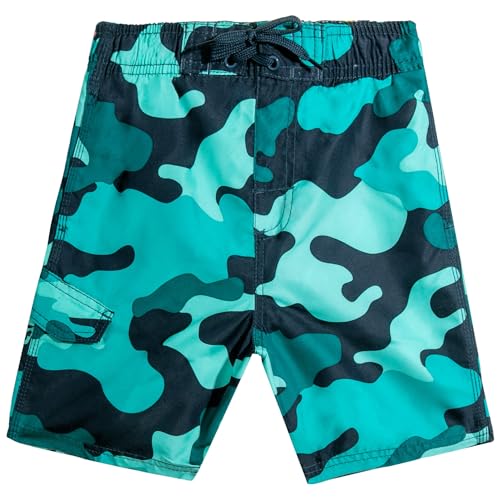 Image of Kanu Surf Boys' Avalon Quick Dry UPF 50+ Beach Swim Trunk