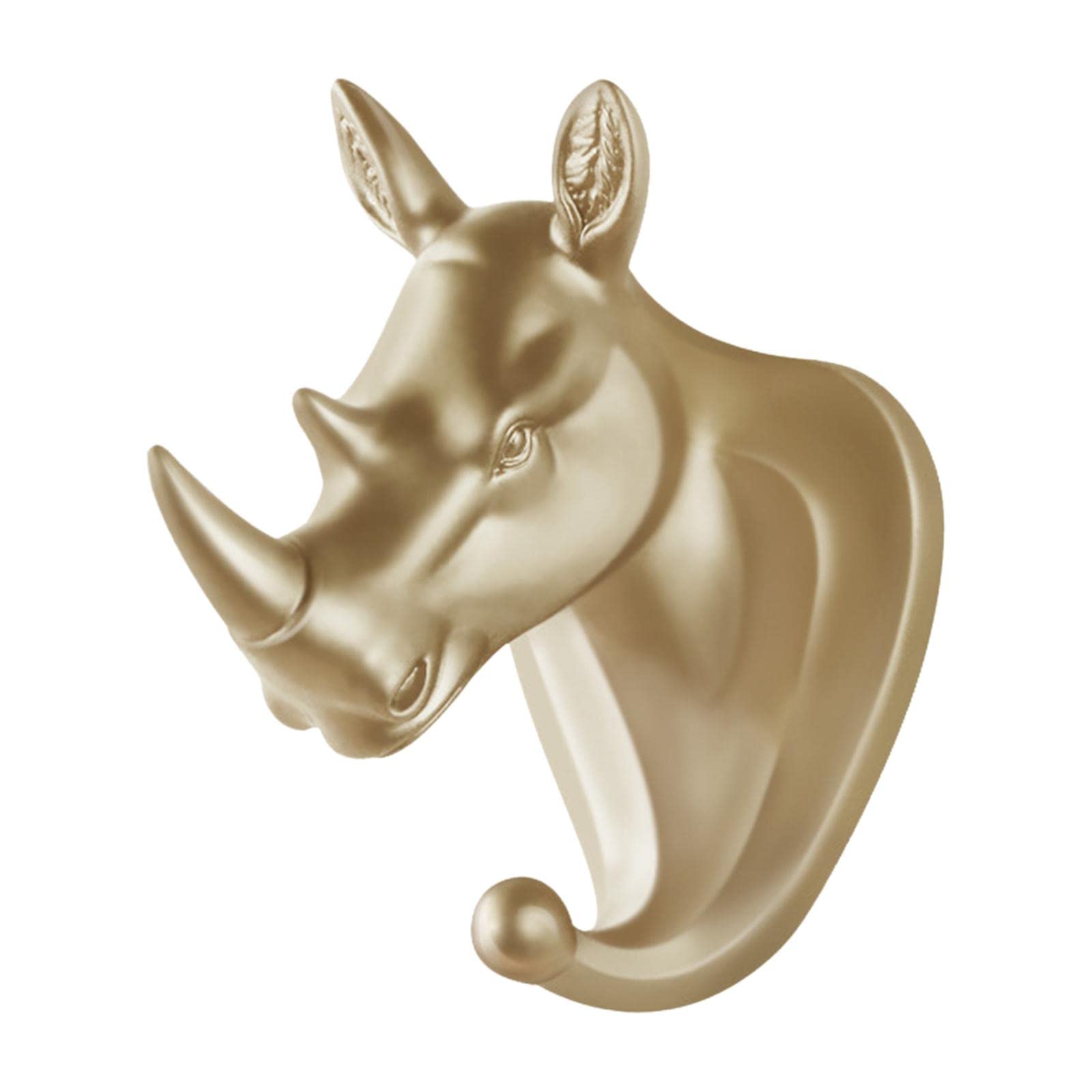 Neaxgeandx Aureate Head Coat Hook Accessory Hanger For Bedroom Restaurant Hallway