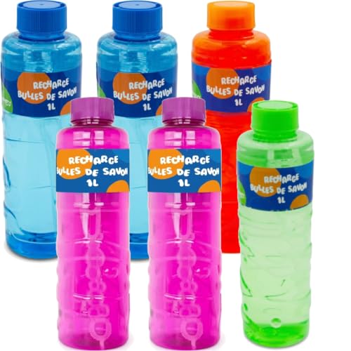 Recharge bulles de savon liquide haute performance pour machine