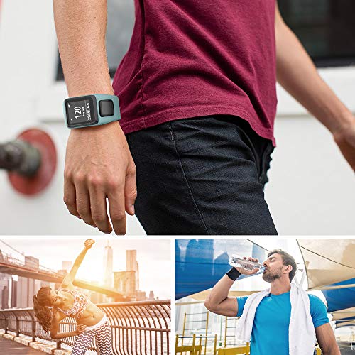 Bracelet Tomtom Runner 3 en silicone souple de rechange pour montre GPS - 7