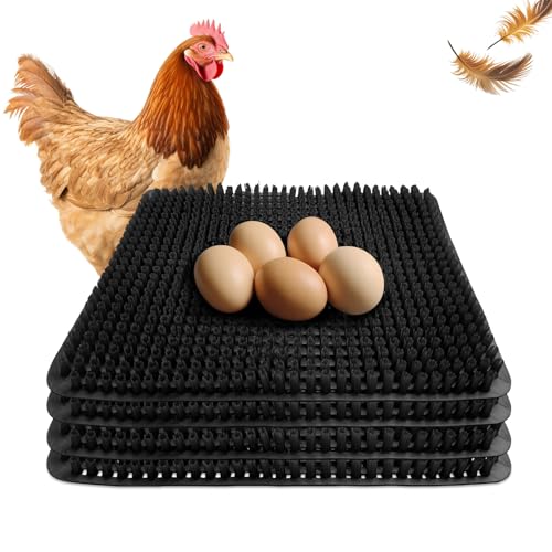 CLUCKHUB Washable Chicken Nesting Pads, 4 Pack