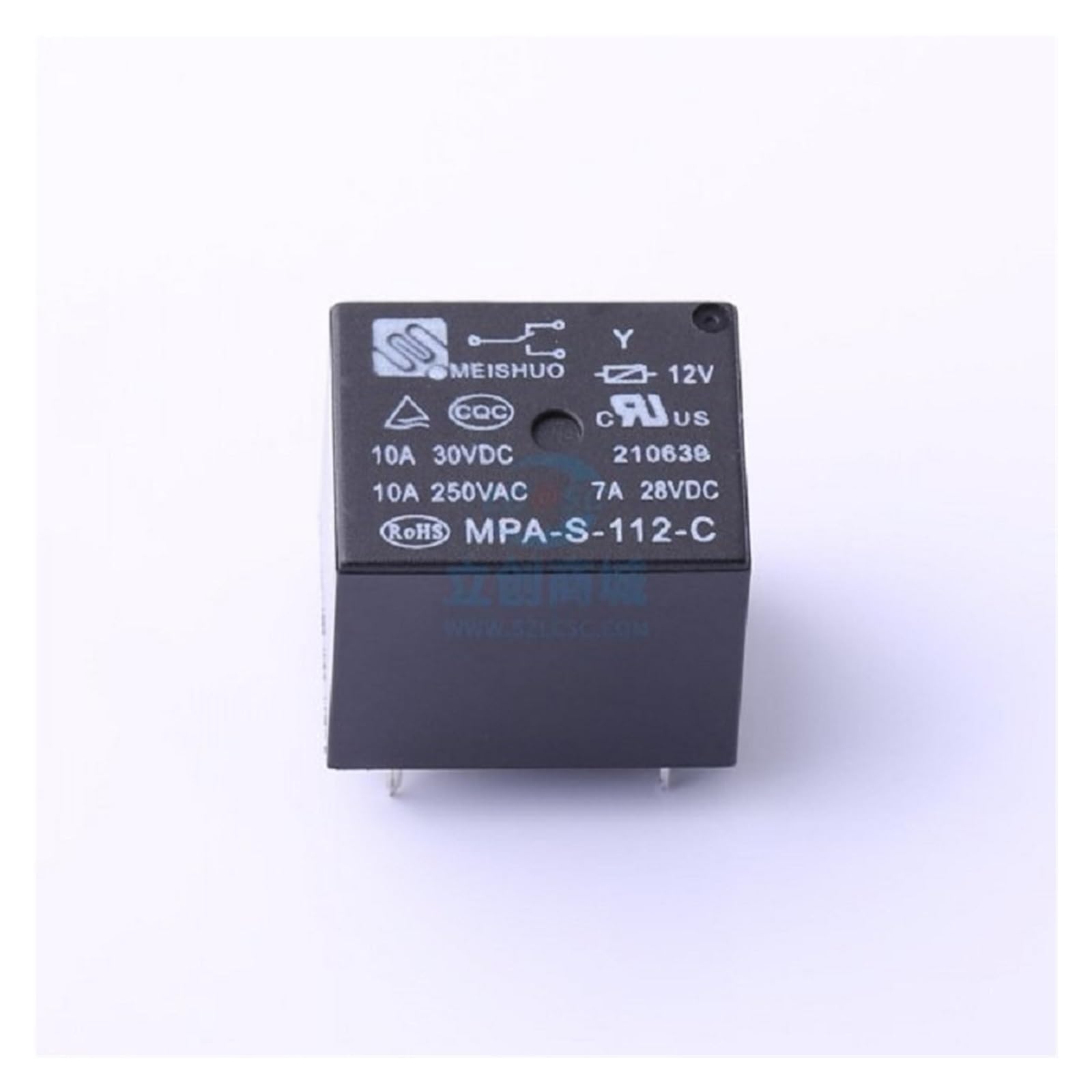 Relais de puissance MPA-S-124-C 24VDC pack de 5 pièces 5 broches 10A