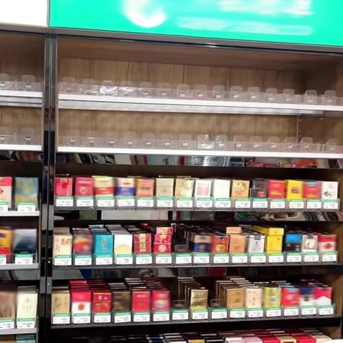 Présentoirs à cigarettes rectangulaires pour optimiser le rangement des paquets - 5