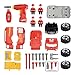 REMOKING Take Apart Fire Truck Toy — Build Your Own Vehicle with Electric Drill, Construction Play Toy for Boys & Girls