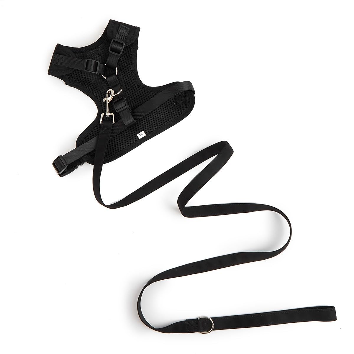Arnés de esmoquin para perro, arnés ajustable para mascotas, sin tirones, para perros pequeños y medianos, traje de boda para perros con pajarita, disfraz de fiesta (negro, XXL)
