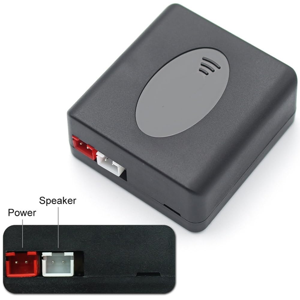 Capteur Radar recul Kit de capteurs stationnement Voiture avec 4 Buzzer 16,5 mm Radar recul indicateur d'alerte sonore