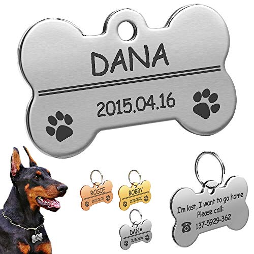 Antiquestreet Pet Tag In Bone Shape 
