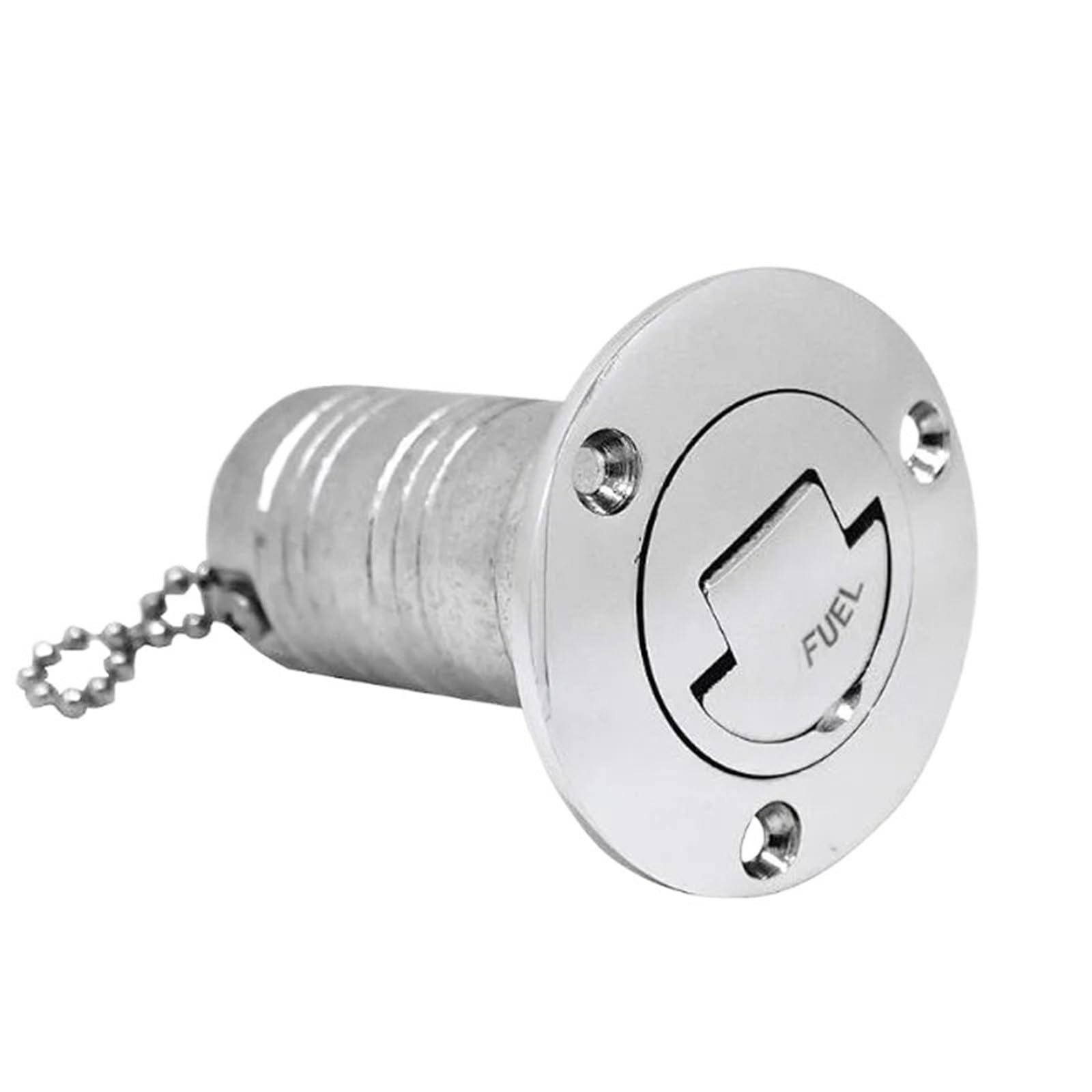 Nable de remplissage carburant 38mm en inox pour réservoir de bateau et yacht