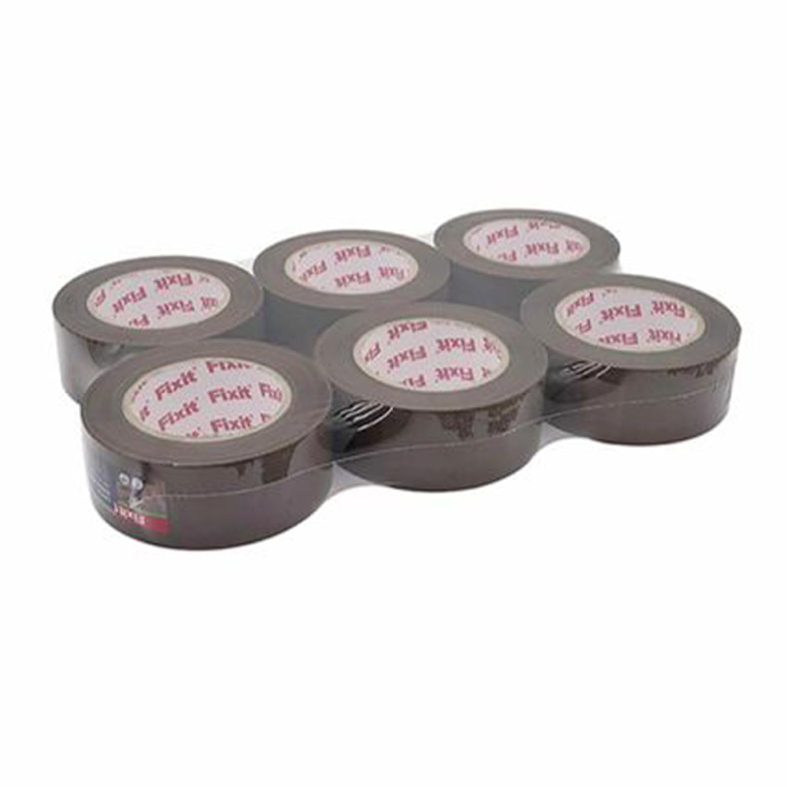 GREATOYAR Pack 6 Rollos Cinta Embalar, Cinta Embalaje, Cinta Adhesiva para Embalar Mudanza y Almacenamiento, Cajas y Paquetes, Longitud 40 Metros, Color Marrón, 6 Rollos
