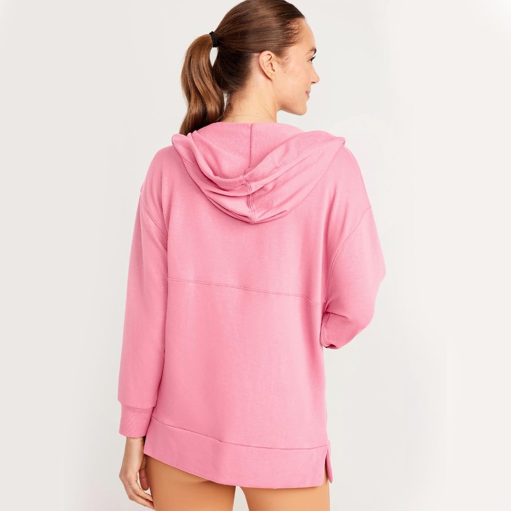 Bluzy z kapturem dla kobiet, damskie bluzy z kapturem bluzy ze sznurkiem kieszeń bluza z kapturem odzież wierzchnia prążkowana bluza z kapturem luźne topy z długim rękawem morelowe