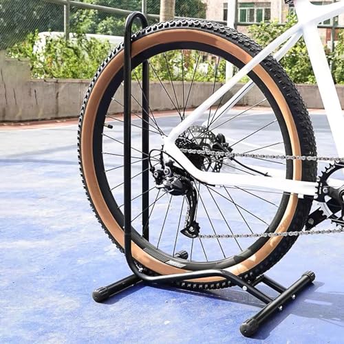 Soporte para bicicletas en L y estante de almacenamiento interior para MTB y carretera 2