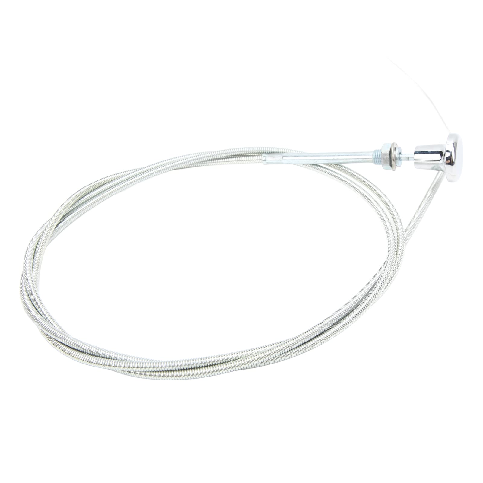 Tbest Remplacement du Cable de Starter, Cable de Starter Universel de 1,8 M pour Carburateur, Cable de Commande de Starter pour Moteurs 4 6 8 Cylindres