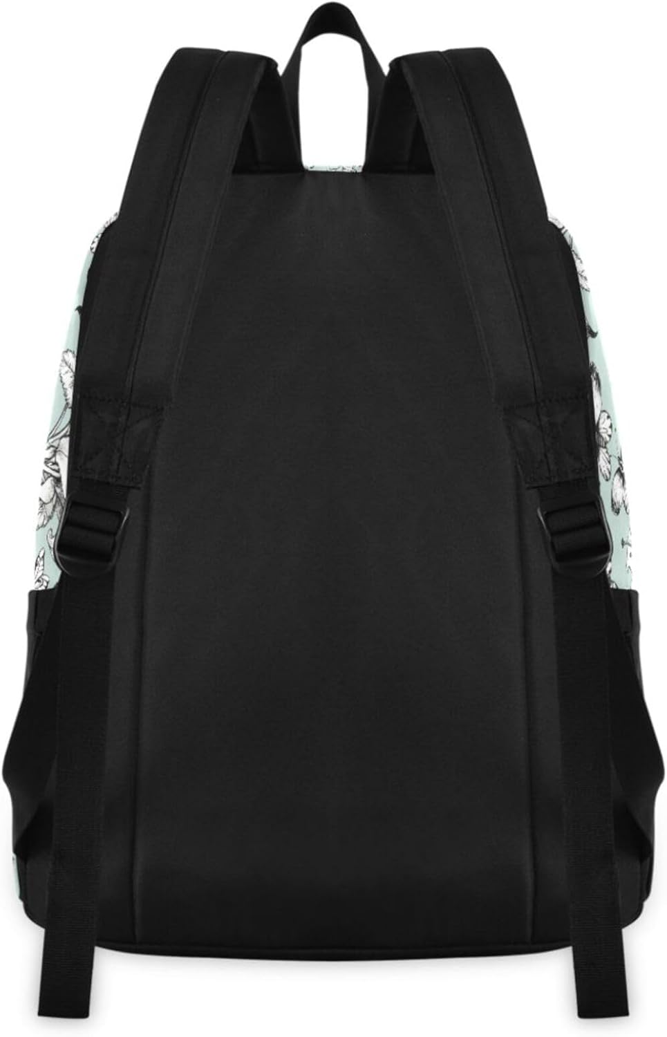 MNSRUU Student Backpack for School Vintage Goth Skull Laptop Backpack Aesthetic School Bookbags Casual Daypack Backpack Fits 15.6 Inch Laptop
