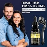 5% Minoxidil for Men Beard Growth Kit: Venanoci Hair Regrowth Oil with Biotin & Rosemary – Thicker, Fuller Beard & Hair – Stop Hair Loss & Thinning – Hair Growth Serum Treatment - Image 2