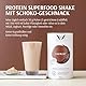 XbyX Energie Dunkle Schokolade 500 g | 16 Portionen | Veganes Superfood Proteinpulver für Shake oder Smoothie | Eiweißpulver mit essentiellen Aminosäuren & wertvollen Vitaminen | Aus Deutschland