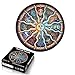 mysticall Rompecabezas Redondo de Gran tamaño para Adultos y niños Rompecabezas de Papel de 1000 Piezas Outeck - Zodiac Horoscope Puzzle Constellations Jigsaw Puzzle, Challenge Brain Capacidad