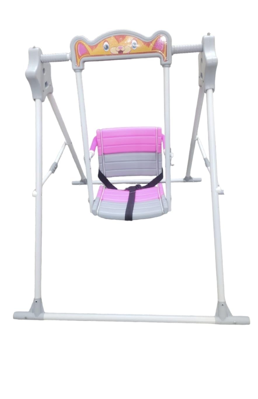 Maanit Alloy Steel Garden & School Toy Swing For Children Babies Indoor Outdoor (Pink White, 10 Cm, 103 Cm) (B0D4M89Y9X) Amazon Price History, Amazon Price Tracker