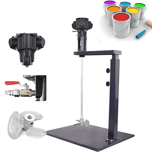 Máquina mezcladora de pintura neumática Scenstar 5 galones de pintura neumática mezcladora máquina mezcladora de pintura mezcladora de tinta envío