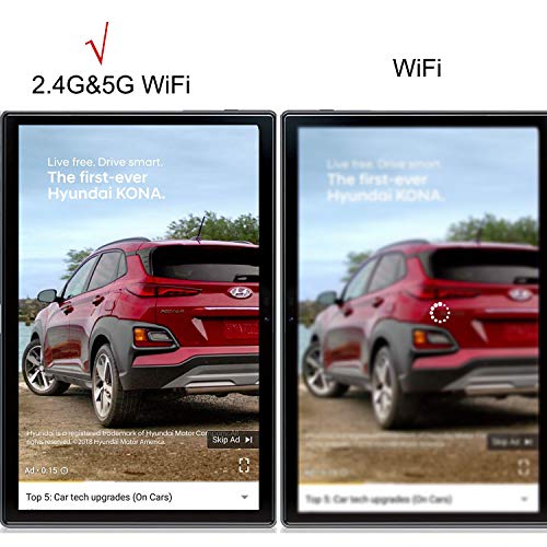 Ibbwb Tablet 10 Inch Android 9.0 Pie, Octa-Core Processor,5G Wifi,2Gb Ram, 32Gb Rom, 5Mp+13Mp Dual Cameras,Ips Hd Display, Bluetooth 5.0, Usb C,Gps,Metal Body,Gray #TOP2