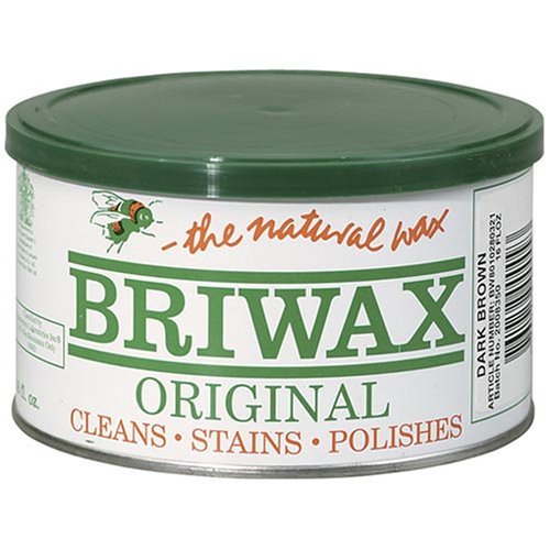 Cera Briwax Dark Brown Pasta 1 lb miniatura 1
