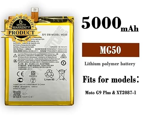 Image of Original MG50 Battery for Motorola G9 Plus Battery with 6 Months Warranty*** (P218)