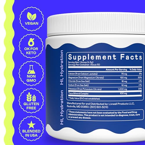 image for Hi-Lyte Keto K1000 Electrolyte Powder | Unflavored | Hydration Supplem
