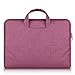 Laptop Tasche Aktentasche Tragetasche Ultrabook Stoßfestes Schutzhülle Kompatibel 15 Zoll MacBook Pro,12 Zoll,Rot