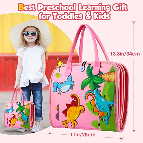 image for Winblo Toddler Busy Board - Montessori Toys for Toddler Girl Birthday 