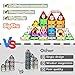 Magnetic Tiles Toddler Toys Garden Farm Animal Set, Magnetic Blocks Montessori Sensory Educational Learning Building Magnet Toys for 3 4 5 6 Year Old Boys Girls, Kids Games Party Birthday Easter Gifts