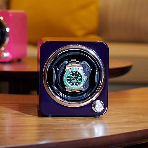Caja giratoria automática para un reloj mecánico con motor ultrasilencioso en color negro 6