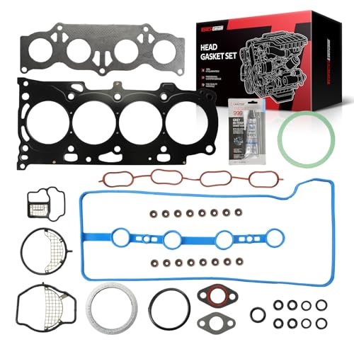 Image of Torchbeam Head Gasket Set HS26232PT Fit for Camry 02-11,Corolla 09-12,Highlander 01-07,HS250h 10-12,Matrix 09-13,RAV-4 04-08,Solara 02-08,tC 05-10,xB 08-15