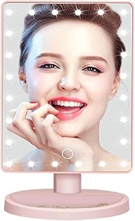 SGSG 24 espejos de baño LED para encimera con...