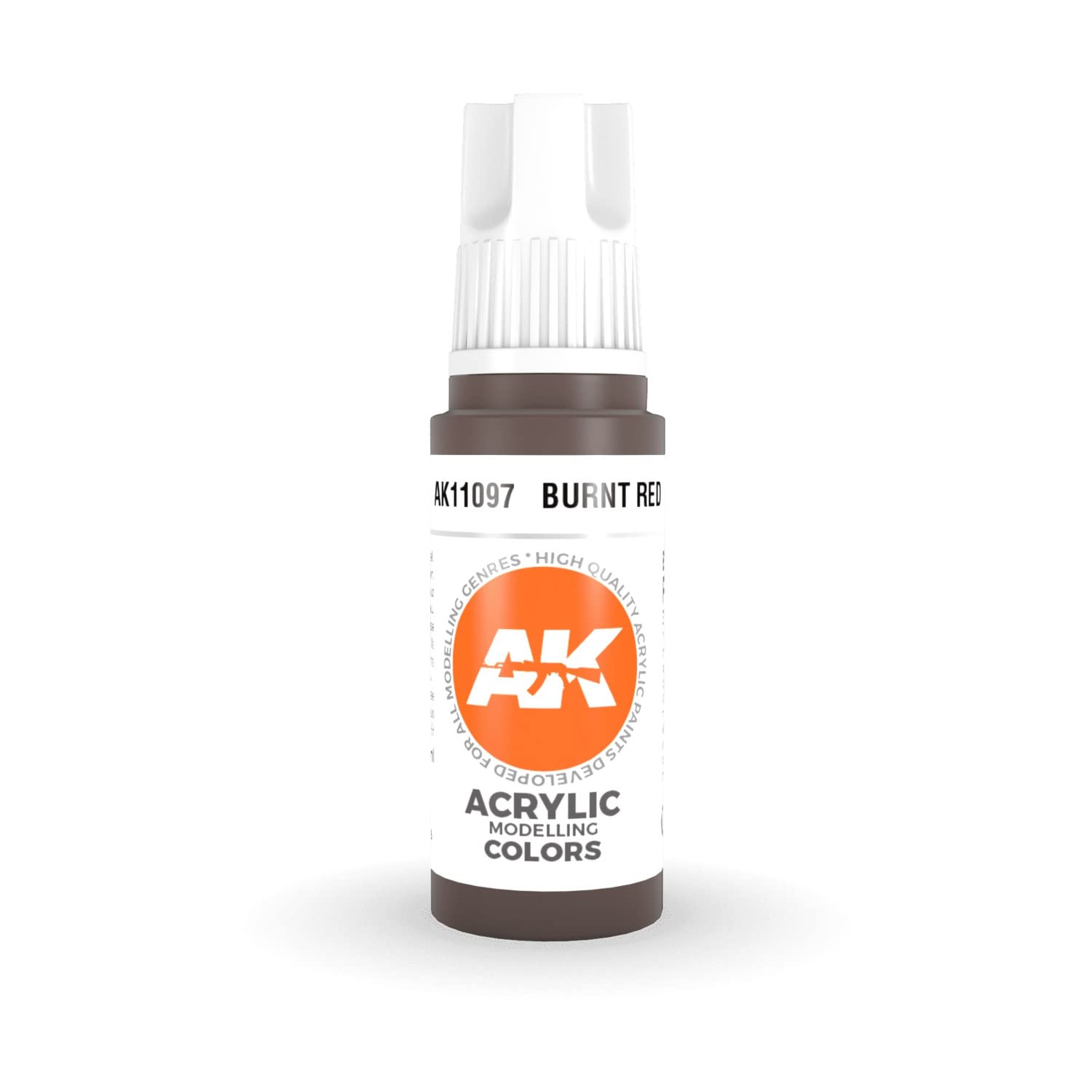 AK Interactive 3rd Gen Acrylic Burnt Red 17ml