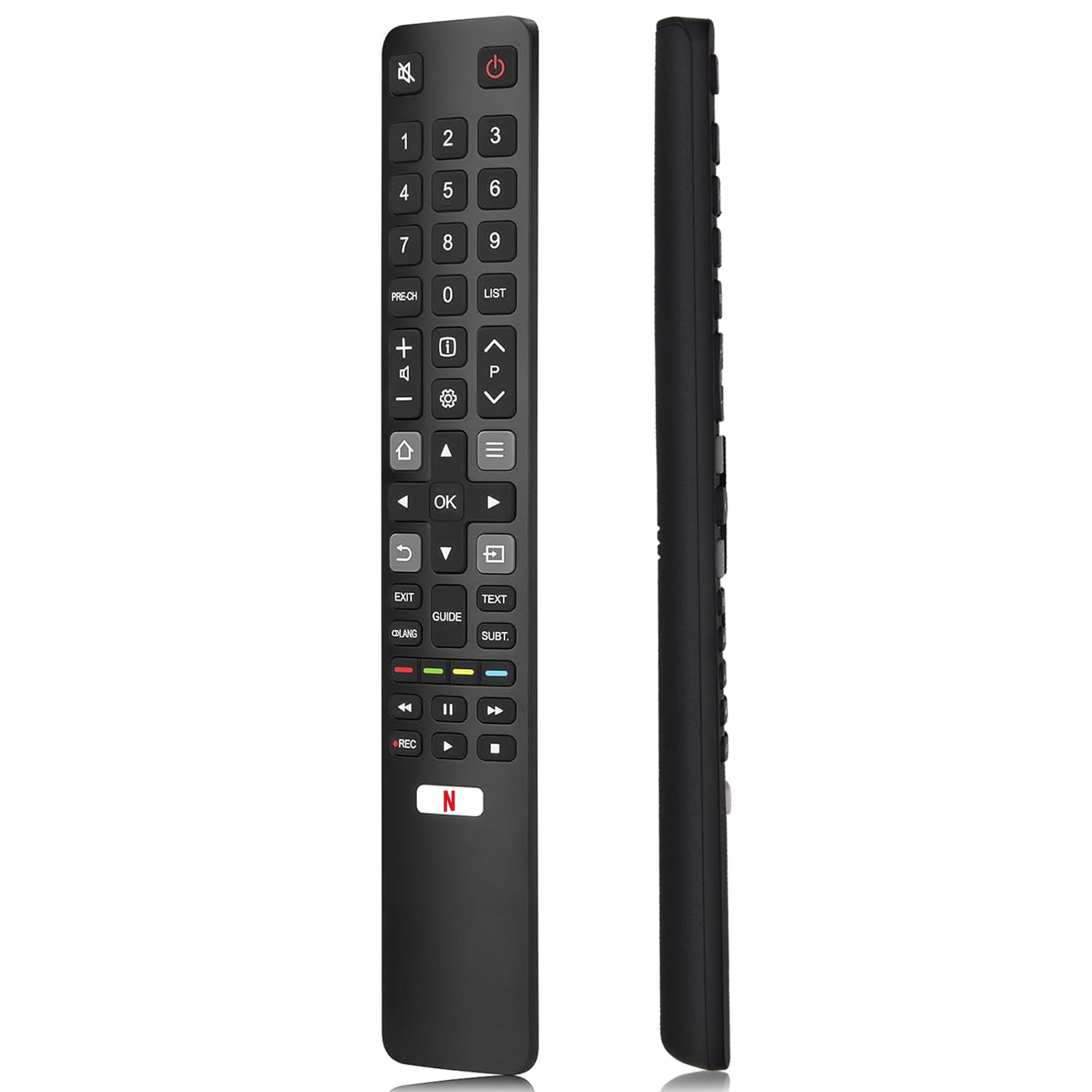 Telecomando Ricambio TCL RC802N / ARC802N Per TV TCL Serie – Con Tasti Netflix, Pronto All'uso, Nessuna Configurazione - 2