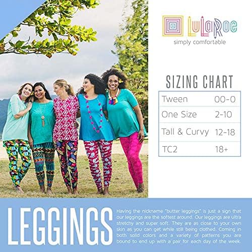Lularoe Tall Curvy (TC fits Sizes 12-18) Leopard Animal Print Black Brown Buttery Soft Adult Leggings - Image 2