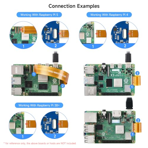 Image of KLAYERS 3.5-inch DSI Capacitive Touch Display Compatible with Raspberry Pi,480 x 800 Pixel IPS Panel